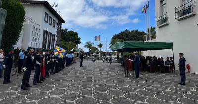 Decorre, neste momento, a cerimónia comemorativa do Comando Territorial da Madeira.